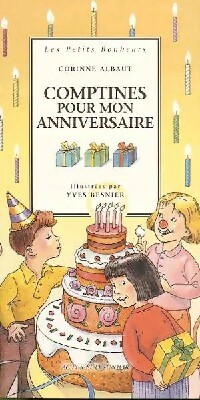 Comptines pour mon anniversaire - Corinne Albaut - Livre d\'occasion