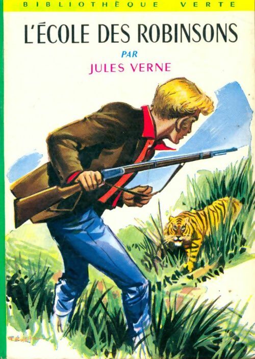 L'école des robinsons - Jules Verne - Livre d\'occasion