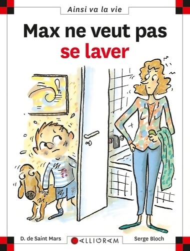 Max ne veut pas se laver - Dominique De Saint Mars - Livre d\'occasion
