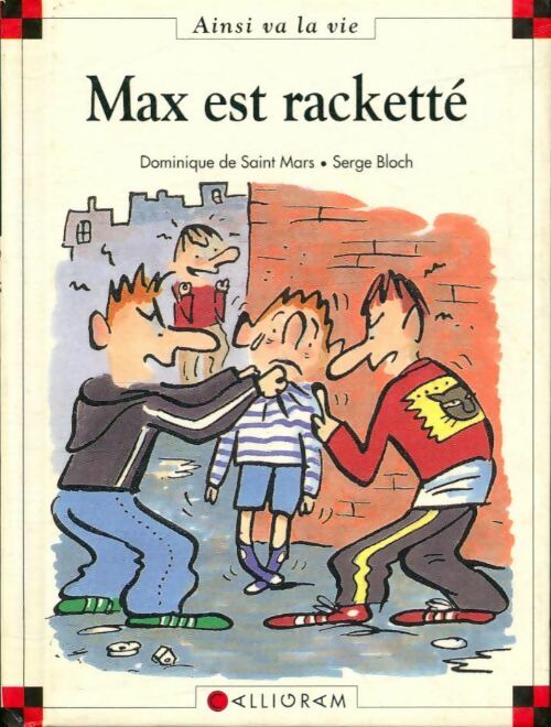 Max est racketté - Dominique De Saint Mars - Livre d\'occasion