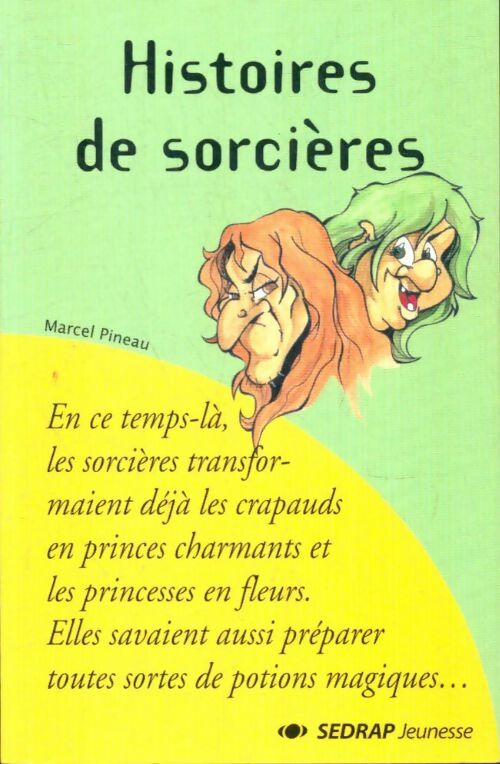 Histoires de sorcières - Marcel Pineau - Livre d\'occasion