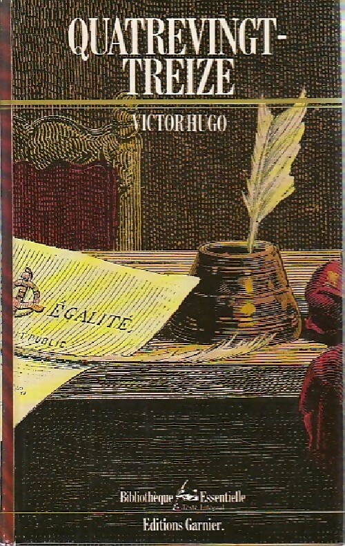 Quatre-Vingt-treize - Victor Hugo - Livre d\'occasion