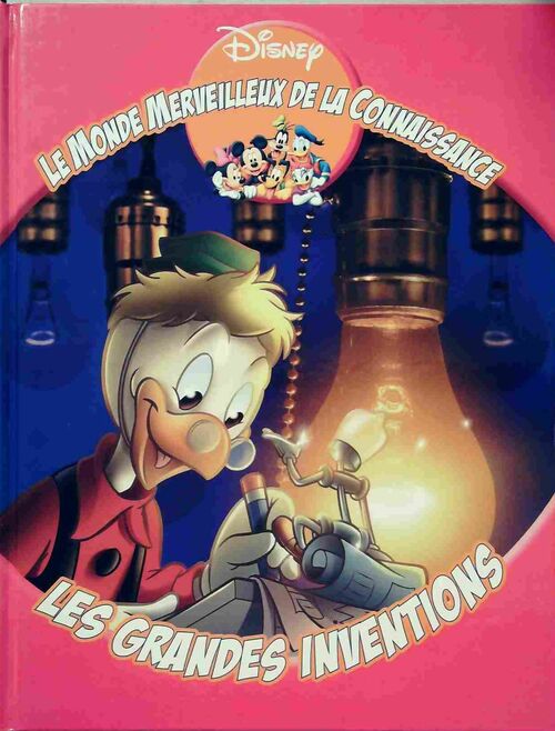 Les grandes inventions - Disney - Livre d\'occasion