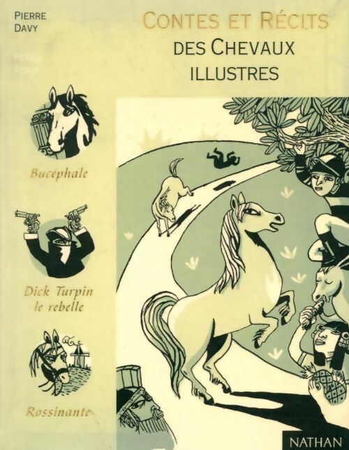 Contes et récits des chevaux illustres - Pierre Davy - Livre d\'occasion