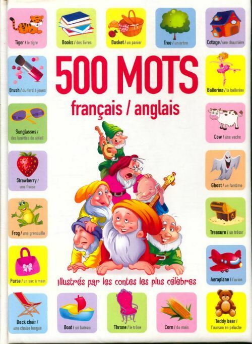 500 mots français-anglais - Collectif - Livre d\'occasion