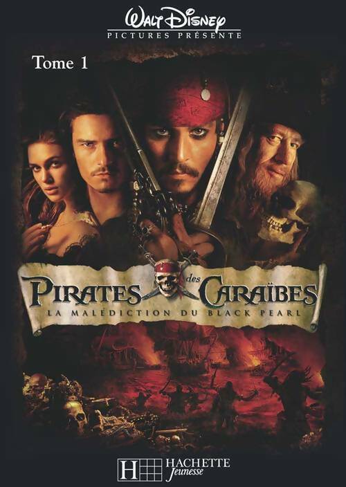 Pirates des Caraïbes Tome I : La malédiction du Black Pearl - Walt Disney - Livre d\'occasion