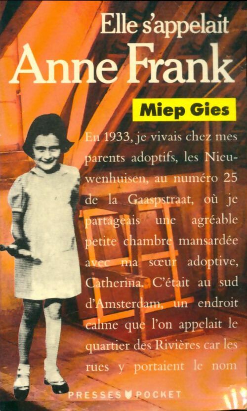 3792985 - Elle s'appelait Anne Frank - Mep Gies