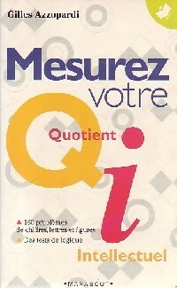 Mesurez votre QI - Gilles Azzopardi