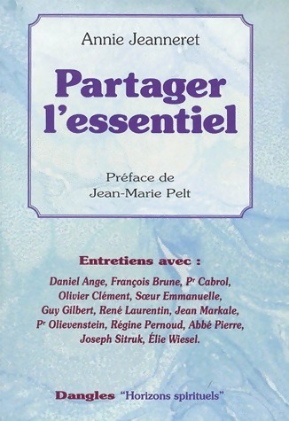 Partager l'essentiel - Annie Jeanneret