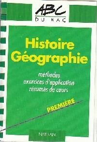 Histoire-Géographie Premières L, ES, S - Inconnu
