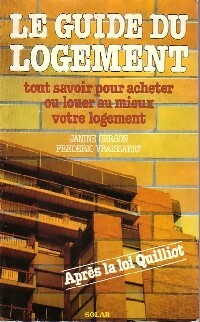 Le guide du logement - Janine Gerson
