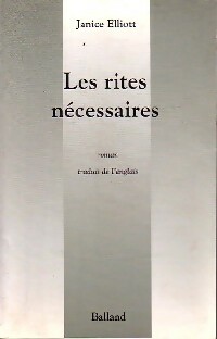 Les rites nécessaires - Janice Elliott