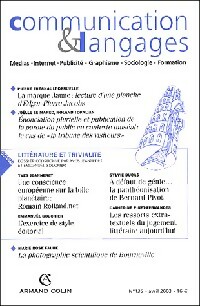 Communication & langages n°135 - Collectif