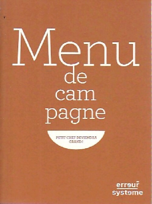 Menu de campagne - Mathieu Goguel