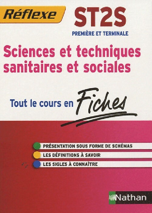 Sciences et techniques sanitaires et sociales ST2S - Céline Denoyer