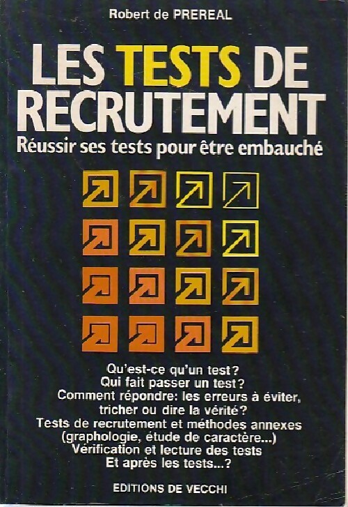 Les tests de recrutement - Robert De Préreal
