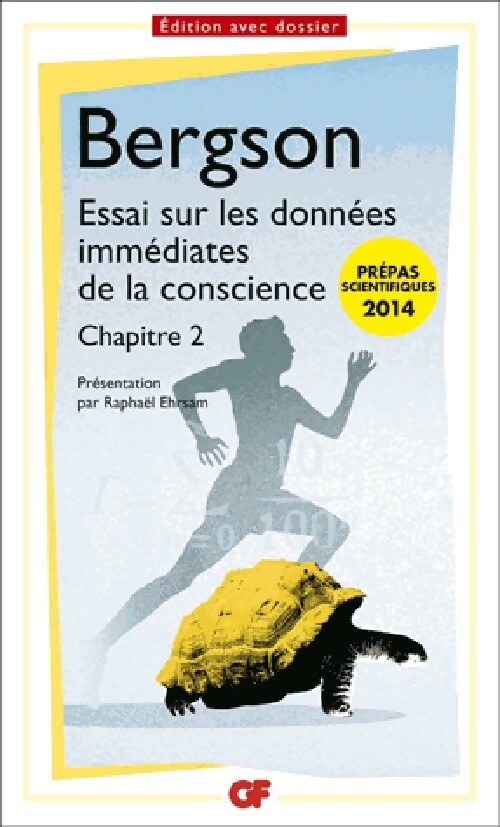 Essai sur les données immédiates de la conscience Chapitre 2 - Raphaël Ehrsam