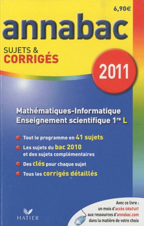 Mathématiques-informatique : 1ère L 2011 - Richard Bréhéret