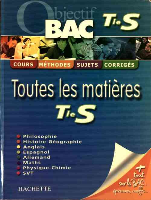Toutes les matières Tle S - Collectif