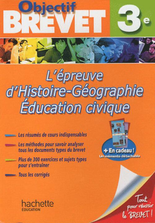 L'épreuve d'histoire-géographie éducation civique - Laurent Bonnet