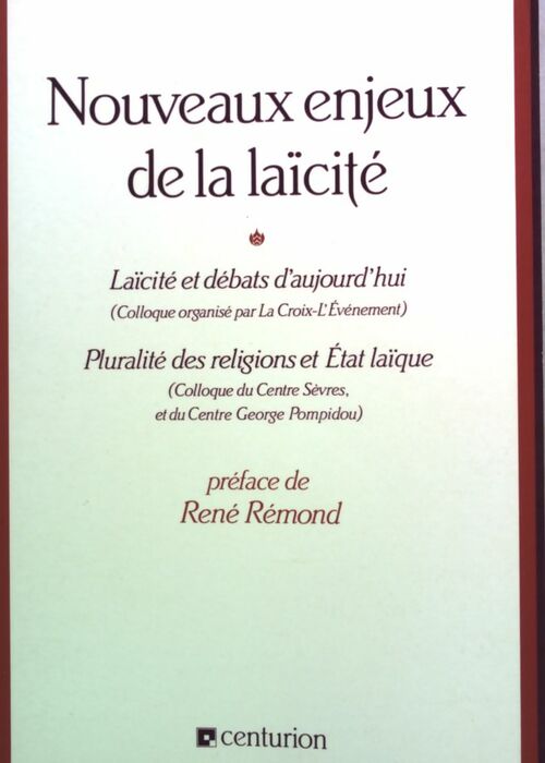Nouveaux enjeux de la laïcité - Collectif