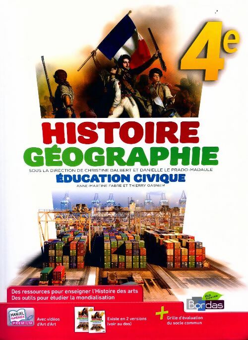 Histoire-Géographie, Éducation civique 4e - Christine Dalbert