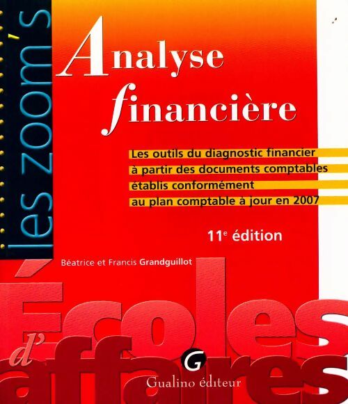 Analyse financière - Béatrice Grandguillot