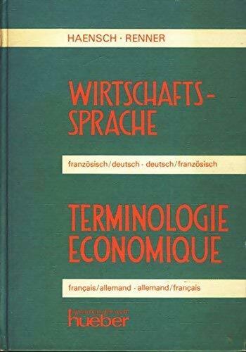 Terminologie économique (français/allemand - allemand/français) - Günther Haensch