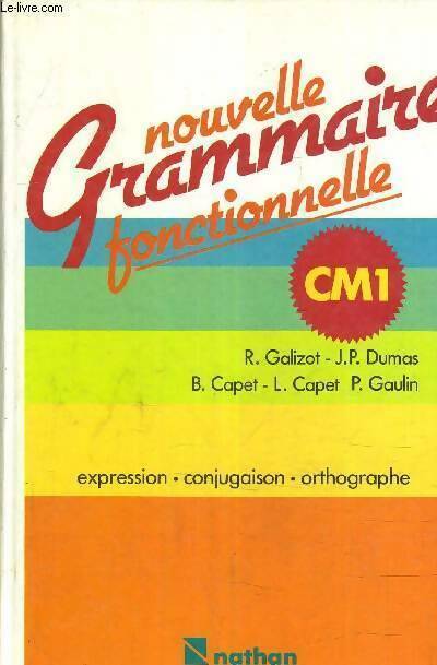 Nouvelle grammaire fonctionnelle CM1 - Jean Dumas