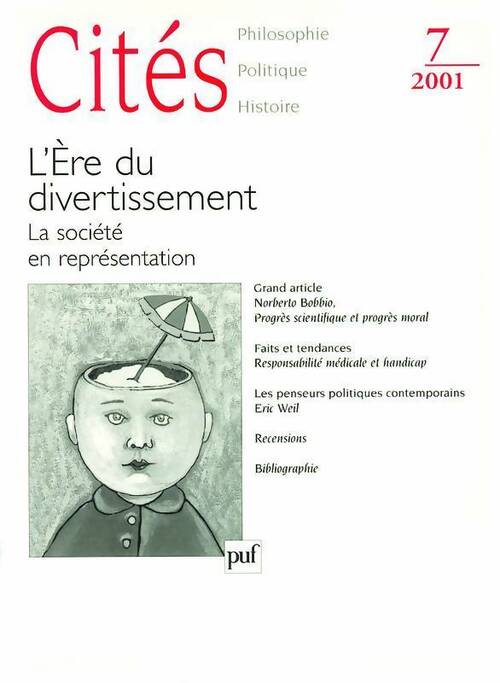Cités n°7 : L'ère du divertissement - Collectif