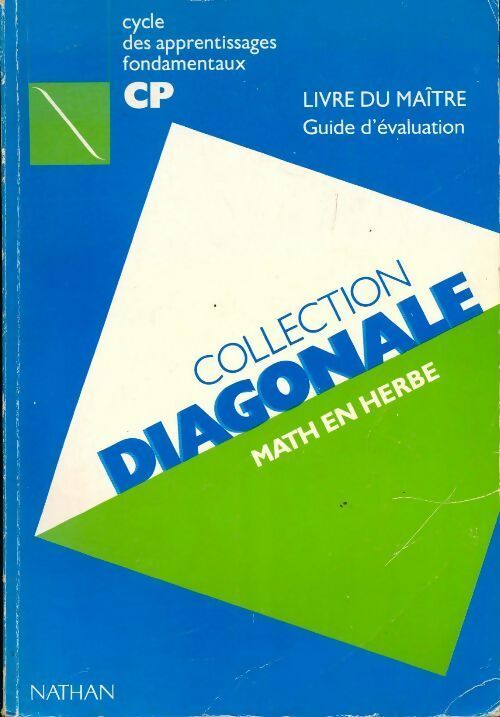 Math en herbe. Cycle des apprentissages fondamentaux CP livre du maître guide d'évaluation - Jean-Joël Brégeon