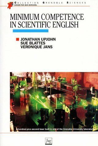 Minimum competence in scientific english - Sue Blattes
