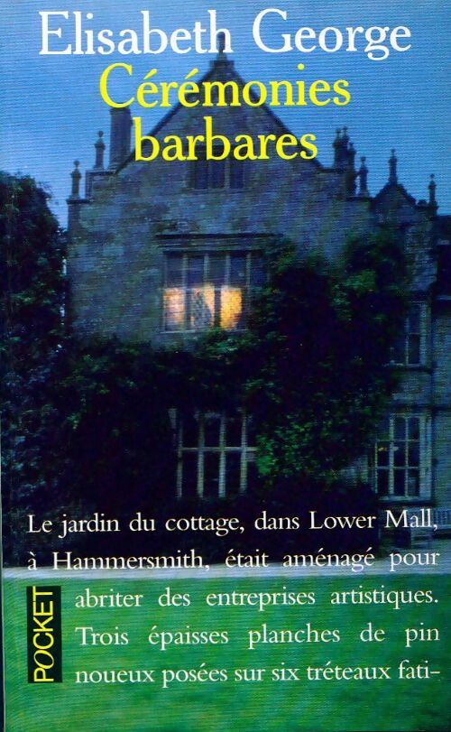 Cérémonies barbares - Elizabeth George