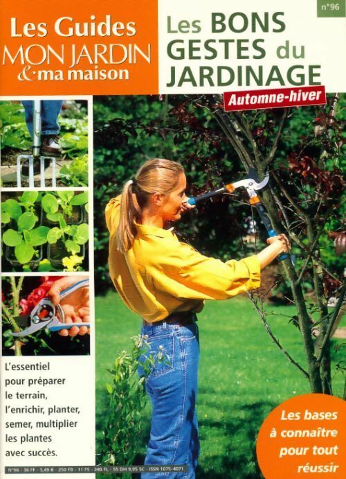 Les guides mon jardin & ma maison n°96 : Les bons gestes du jardinage automne-hiver - Collectif