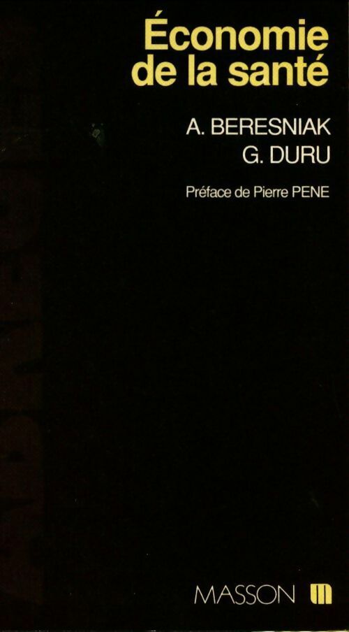 Economie de la santé - G. Duru