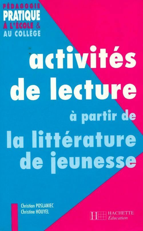 Activités de lecture à partir de la littérature de jeunesse - Christian Poslaniec