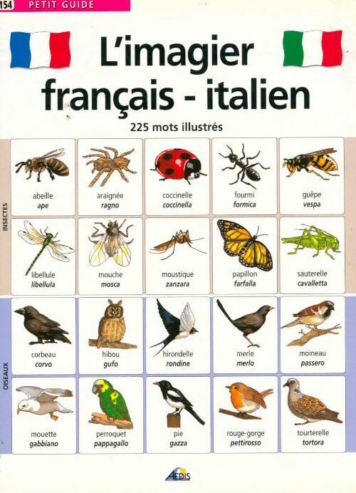 L'imagier français-italien - Collectif