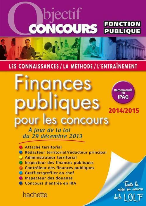 Finances publiques catégories A et B 2014 2015 - Laurence Weil