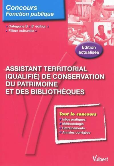Assistant territorial (qualifié) de conservation du patrimoine et des bibliothèques cat. B - Jean-Yves Thiébault