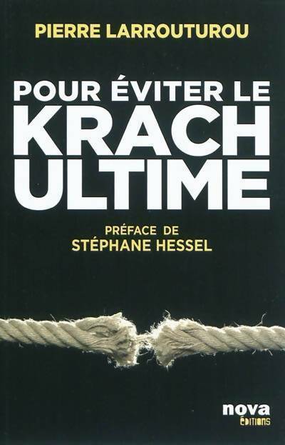 Pour eviter le krach ultime - pierre larrouturou - Pierre Larrouturou