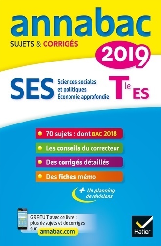 SES Terminalle ES spécifique & spécialités : Sujets et corrigés - Sylvie Godineau