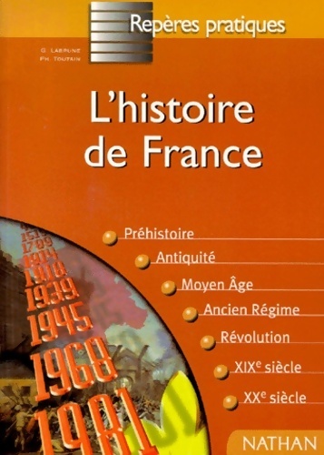 L'histoire de France - Philippe Toutain
