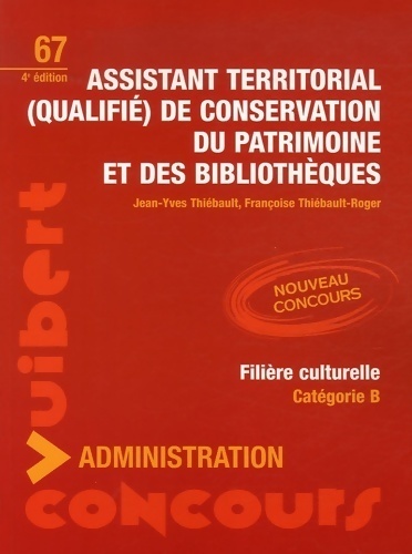 Assistant territorial (qualifié) de conservation du patrimoine et des bibliothèques - Jean-Yves Thiébault