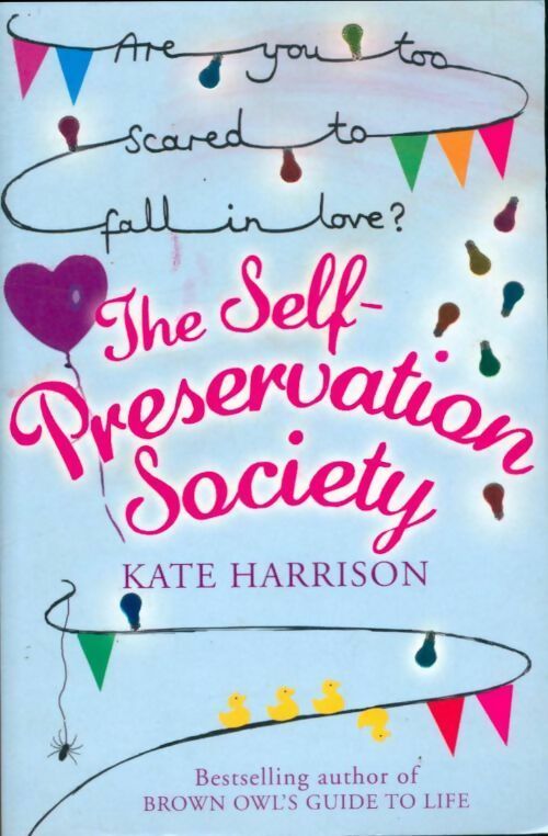 The self-preservation society - Kate Harrison