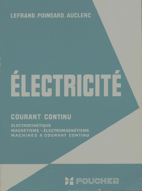 Électricité courant continu - Collectif