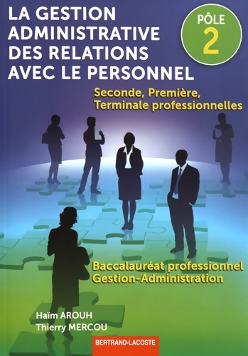 Pôle 2-la gestion adm. Des relations avec le personnel - Haïm Arouh