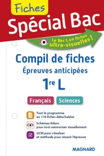 Compil de fiches épreuves anticipées 1ère L - Collectif
