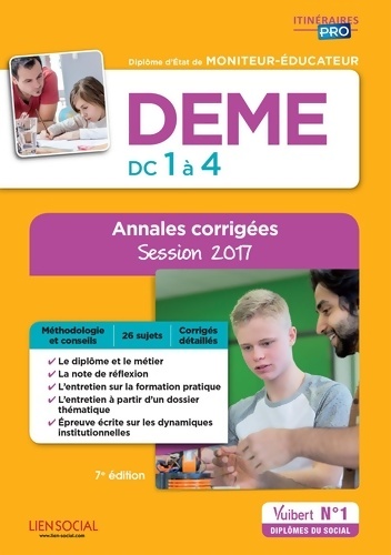 DEME épreuves de certification DC 1 a 4 annales corrigées - Michel Billet