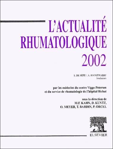 L'actualité rhumatologique 2002 - Marcel-francis Kahn