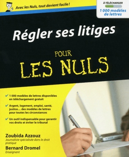 Regler ses litiges pln - Zoubida Azzouz
